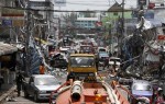 Photo showing the destruction of the most recent bombing in Thailand