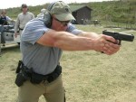 Running my Glock 21 hard at one of Henk Iverson's classes.  A rear frame rail broke off soon after the class.  the whole gun was replaced by Glock.  It only had 32,000 rounds through it.