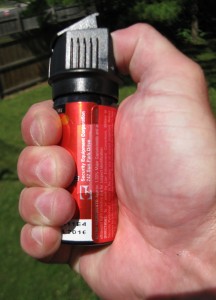 spray pepper use canister holding choose spraying activeresponsetraining tweet