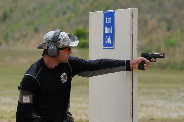 Active Response Training one hand shooting 