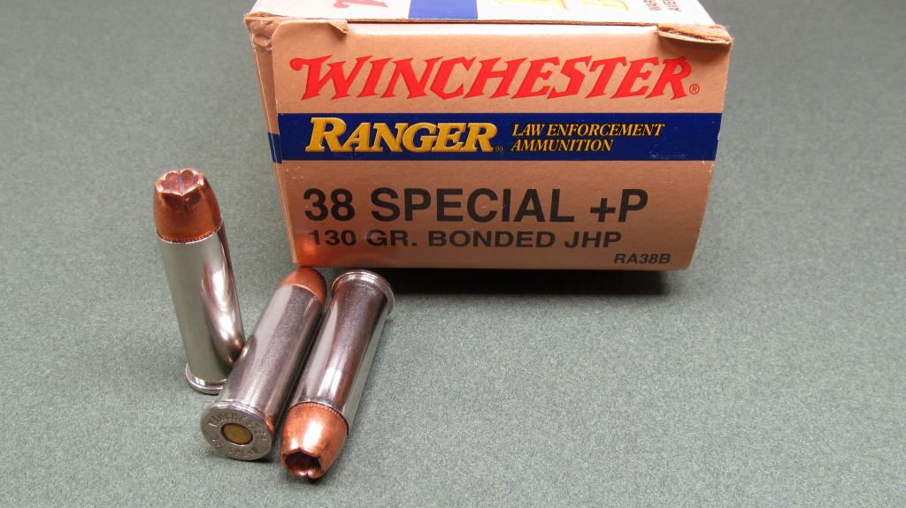 Winchester Ranger 38 Special +P 130 Grain Bonded Ammo Test.