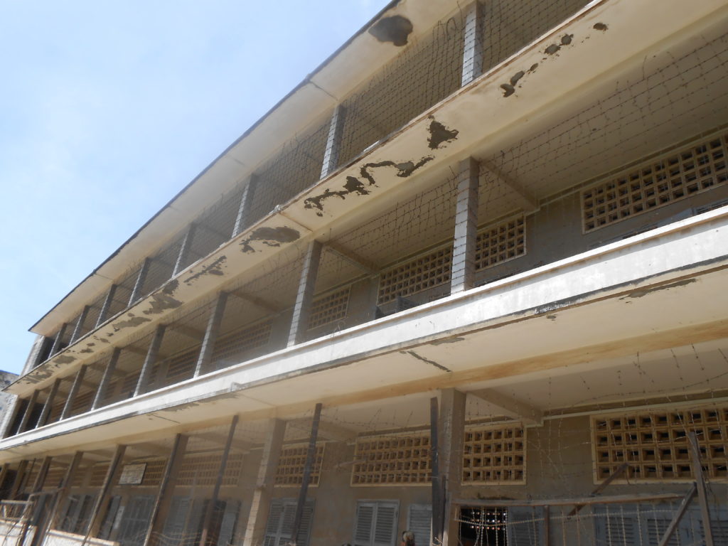 The S-21 prison...a former high school