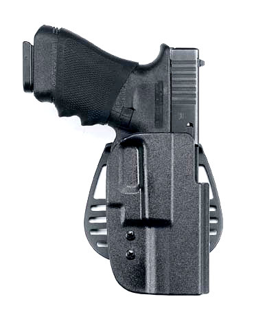 Uncle Mike’s Kydex holster- Better than the Fobus, but still lacks good retention