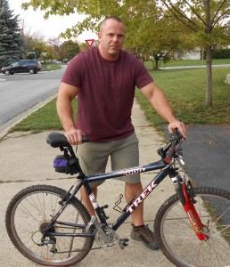 Place the bike between yourself and any potential attackers. Pushing it towards them and running the opposite direction will buy you some additional time.