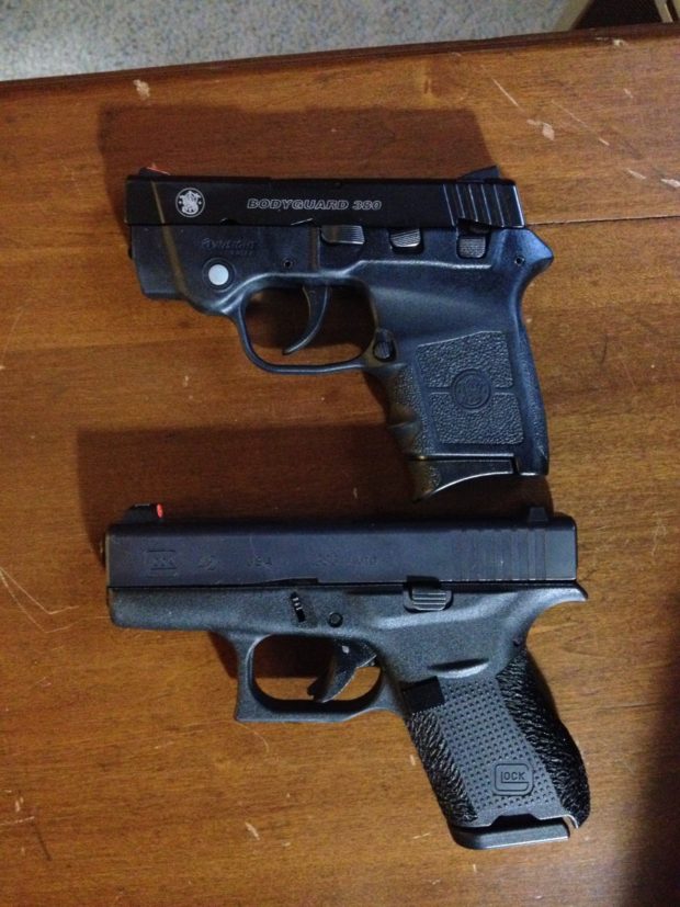 S&W Bodyguard vs. Glock 32