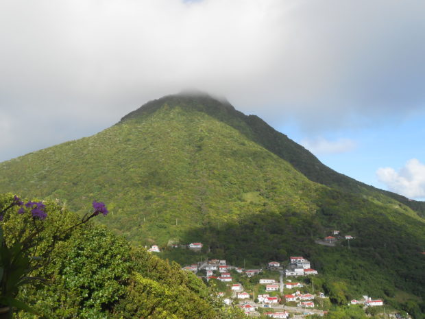 Mt. Scenery on the Island of Saba