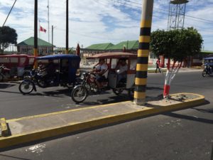 Unusual in most of South America, but in Iquitos, the "tuk-tuk" motor taxi was common. The town very much reminded me of Cambodia.