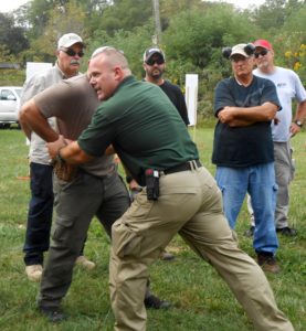 Stopping an assailant's draw