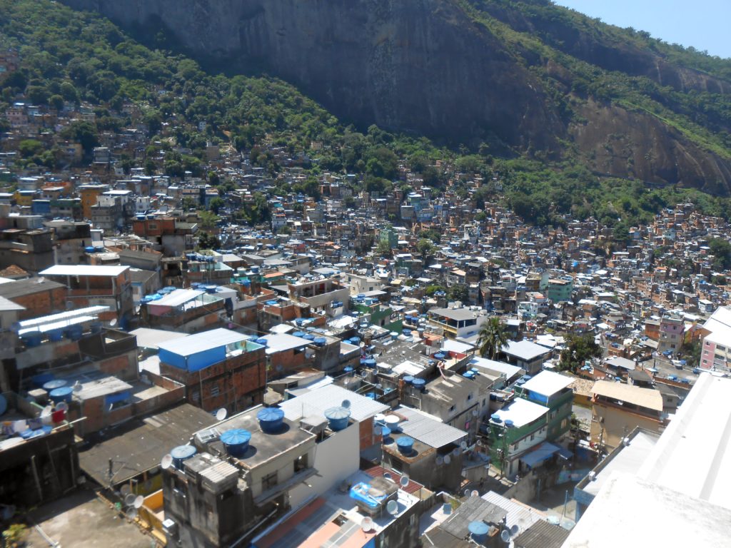 Rochina, Rio's largest favela with about 150K residents.