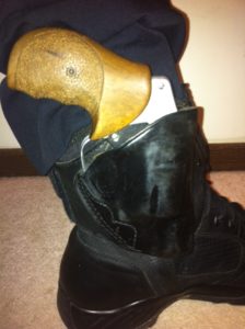 S&W 342 in ankle holster as a backup gun