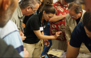 Lauren teaching handcuff picking and shimming