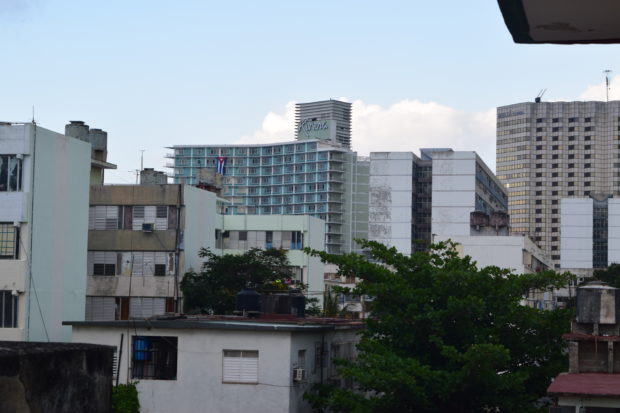 Delapidated buildings and a famous hotel that hasn't been remodeled since the 1960s