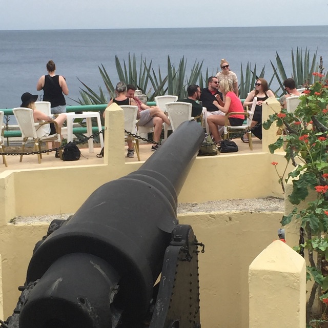 The Cubans like their canons. Probably wouldn't be my first choice for a lunch table.