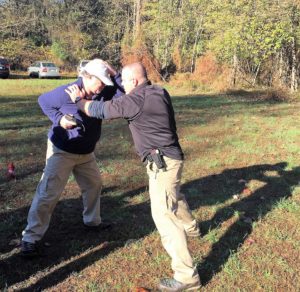 Working with a student to develop a stable close quarters fighting platform