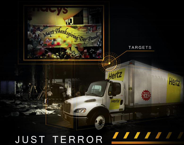 Rumiyah inforgraphic about using vehicles in terrorist acts.